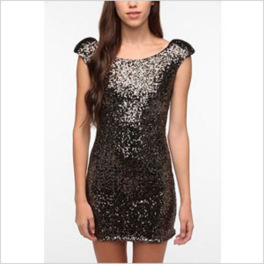 MINKPINK Firework Sequin Mini Dress
